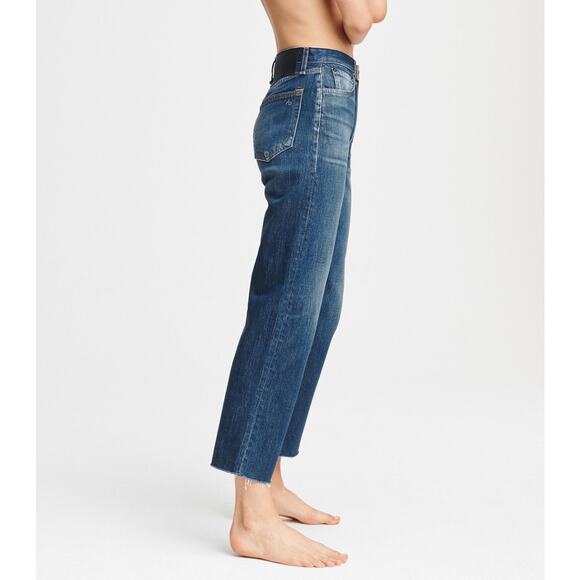 rag & bone 30 Maya High-Rise Straight - Magnus - Picture 7 of 8